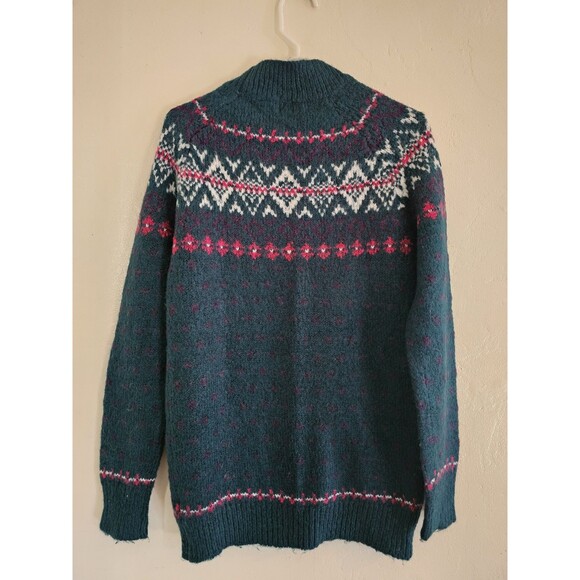 Asos Women's Green Winter Sweater Size 6 - Picture 6 of 6